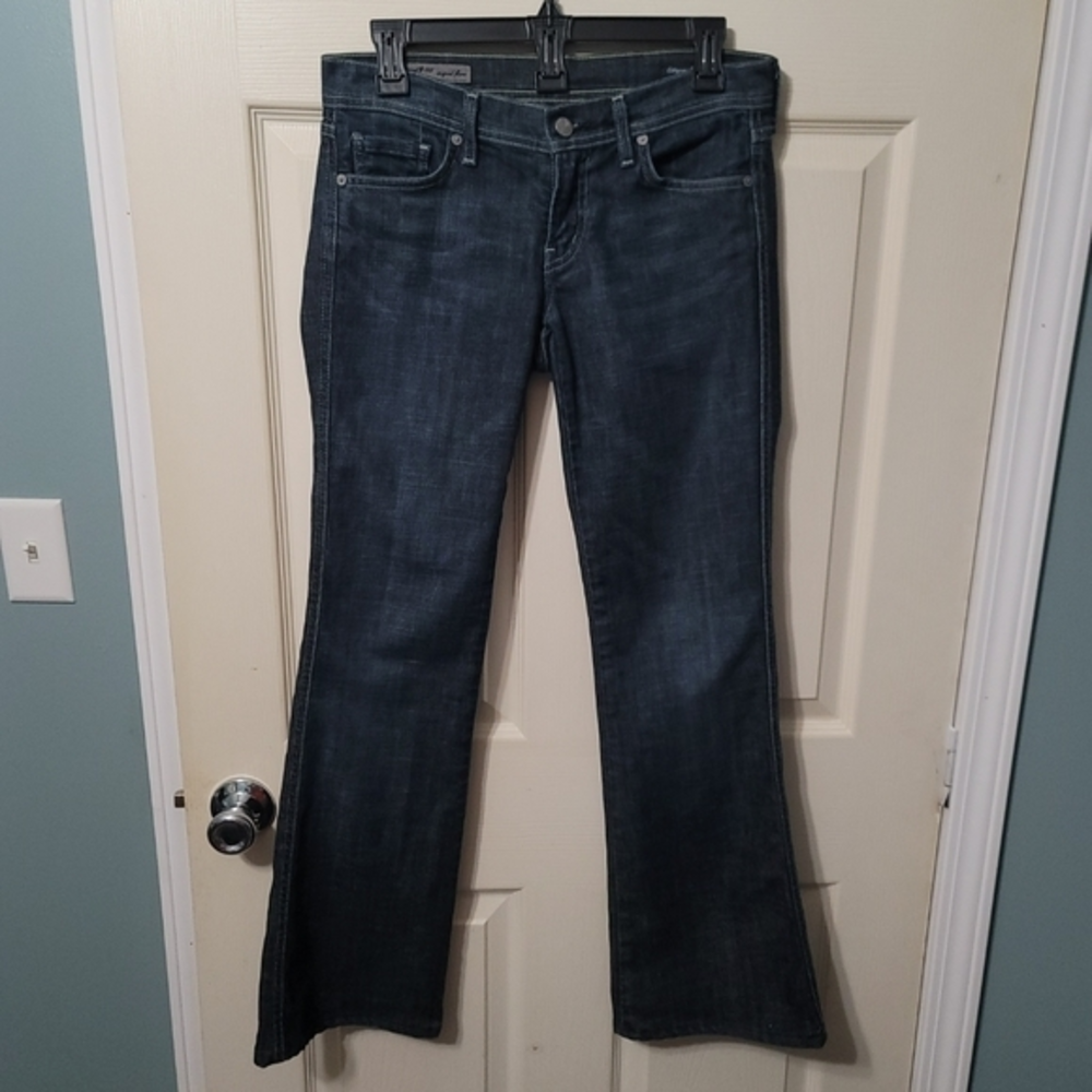 Citizens Of Humanity ingrid #498 Low Waist Flare Women's Cotton‎ Denim Jeans 27
